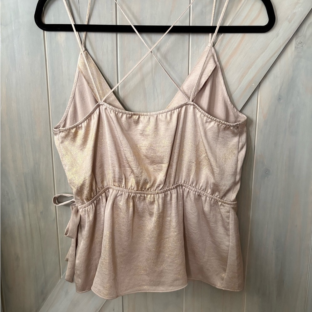 Express Tan/Gold Cami - Picture 5 of 8